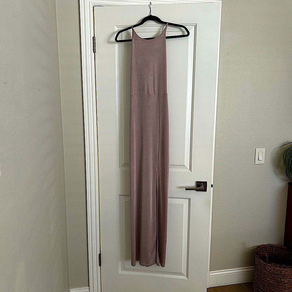 Light Pink Floor Length Dress